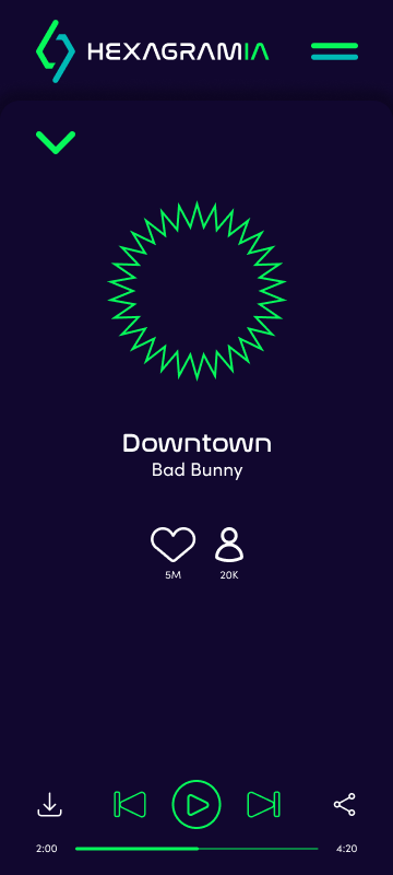 Pantalla reproductor