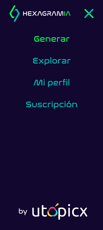 Pantalla menú